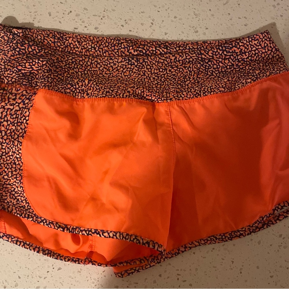 Women’s Nike Dri-Fit running shorts.